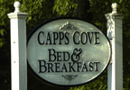 Located just a short 30 miles north of Birmingham, Capps Cove Bed & Breakfast is a delight to antique buffs. Hosted by two gracious native Alabamians, Sybil and Cason Capps, the property includes two guest cabins, a wedding chapel, a barn for parties and receptions, an antique store, and the main house with two guest rooms. 