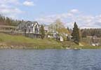 Riverside Inn & Restaurant is a former sea captain's home located along the river in East Machias, Maine.