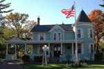 Anoka, Minnesota Bed and Breakfast:  You are certain to enjoy your stay at this beautiful Queen Anne Victorian home, located at the joining of both the Rum and Mississippi Rivers in a quaint and historic town.  The B&B is just minutes from the Twin Cities Metropolitan area, with all of the cultural and major sporting events the two cities have to offer.