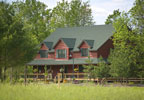 Hinckley, Minnesota Bed and Breakfast: Built in 2003, the rustic decor, generous common areas and modern construction set Woodland Trails apart from restored Victorian facilities.  Woodland Trails Bed & Breakfast offers spacious guest rooms, with fireplace, private bath and whirlpool tub. A Guest Cabin is also available. With 3 bedrooms and 2 baths, it is perfect for families and small groups.