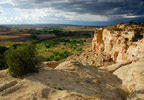 Kokopelli's Cave Bed & Breakfast is a privately owned luxury cliff dwelling located north of Farmington, New Mexico near the Mesa Verde National Monument.
