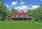 Trail's End Inn ... a romantic 1902 Adirondack lodge nestled in New York's Keene Valley amid soaring mountain peaks. This rustic, romantic, and secluded bed & breakfast inn is ideally located for all season activities.