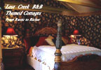 Private - Themed Cottages/Cabins... Oklahoma style. Lost Creek B&B is one of Oklahoma's Finest Bed and Breakfast. Starry Nights, Soft Music, Candlelight and Scented waters in Jetted Tubs for Two... S/W Fireplaces, lofts and more....all waiting for you to walk through the door for a Romantic Get-Away.