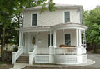 Niagara Falls, Ontario (ON) Bed & Breakfast: We are a brand new Bed and Breakfast located right on the gorge in Niagara Falls. Accommodations Niagara is a 100-year-old character home that has been renovated to meet the needs of today's travelers. We are loaded with amenities: airconditioning, free off street parking, private baths including air tubs, televisions, fireplaces, stereos, internet, private telephones, refrigerators, microwaves, coffee makers, irons, and hair dryers.