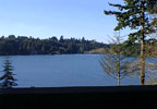 Otis, Oregon Bed & Breakfast: A wonderful view with convenient lake access and private dock, and only two miles from the Pacific coastline and downtown Lincoln City.  Great for boating, swimming, fishing, and beautiful Oregon sunsets.