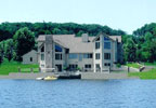 New Tripoli, Pennsylvania Bed and Breakfast:  Enjoy our private lake for fishing, paddleboating, or ice skating. Our two theme rooms feature private keyed entries with direct access to the 3-level deck/pier and paddle boat. Rates include full breakfast, afternoon snacks, bathrobes, bath accessories, fresh flowers in room, candles in Jacuzzi area, and limited complimentary beverages.
