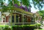 Sioux Falls, South Dakota (SD) Bed & Breakfast: Beautiful Queen Anne home built in 1888 with a wrap around porch, three deluxe bedrooms, each with its own bathroom, refrigerator, microwave and TV. Rooms restored to reflect the period. Located in Sioux Falls in the historical district. Reservations suggested.