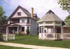 Spearfish, South Dakota Bed and Breakfast: This gorgeously decorated Victorian bed and breakfast is open year round and is ideal for romantic getaways or any type of social gathering. The gardens, gazebo, and pond make a beautiful and relaxing setting. There are three individual rooms, two two-bedroom suites, and a two-bedroom cottage available for your accommodations. A full complementary breakfast is served in the dining room or on the front porch in summertime.